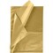 25 Sheets Gift Wrapping Tissue Paper - Metallic Gold Tissue Paper for DIY Crafts,Pack Bags - 19.5 x 27.5 inches
